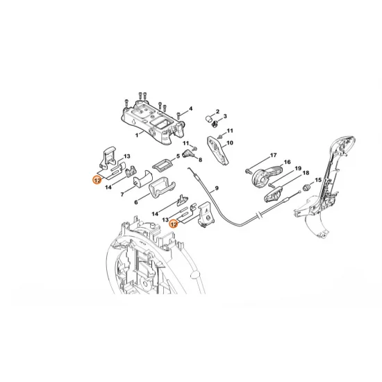 STIHL  Zamknięcie 4244 790 5503